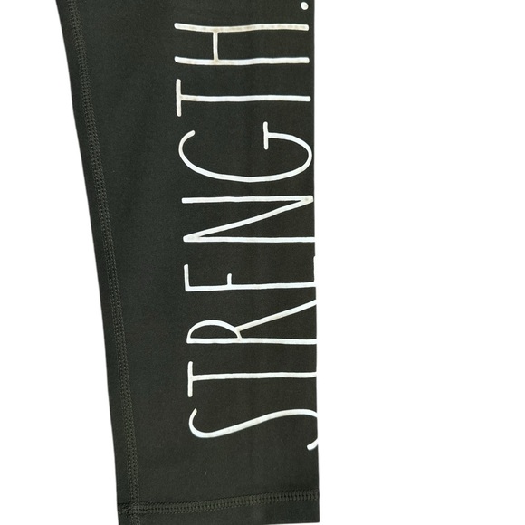 Rae Dunn Strength Leggings Size m - Picture 6 of 7